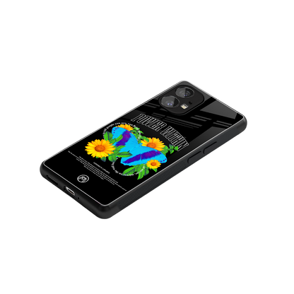 power within back phone cover | glass case for nothing phone 1