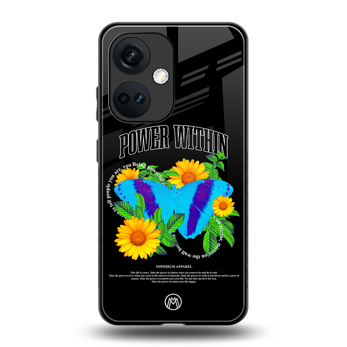 power within back phone cover | glass case for oneplus nord ce 3