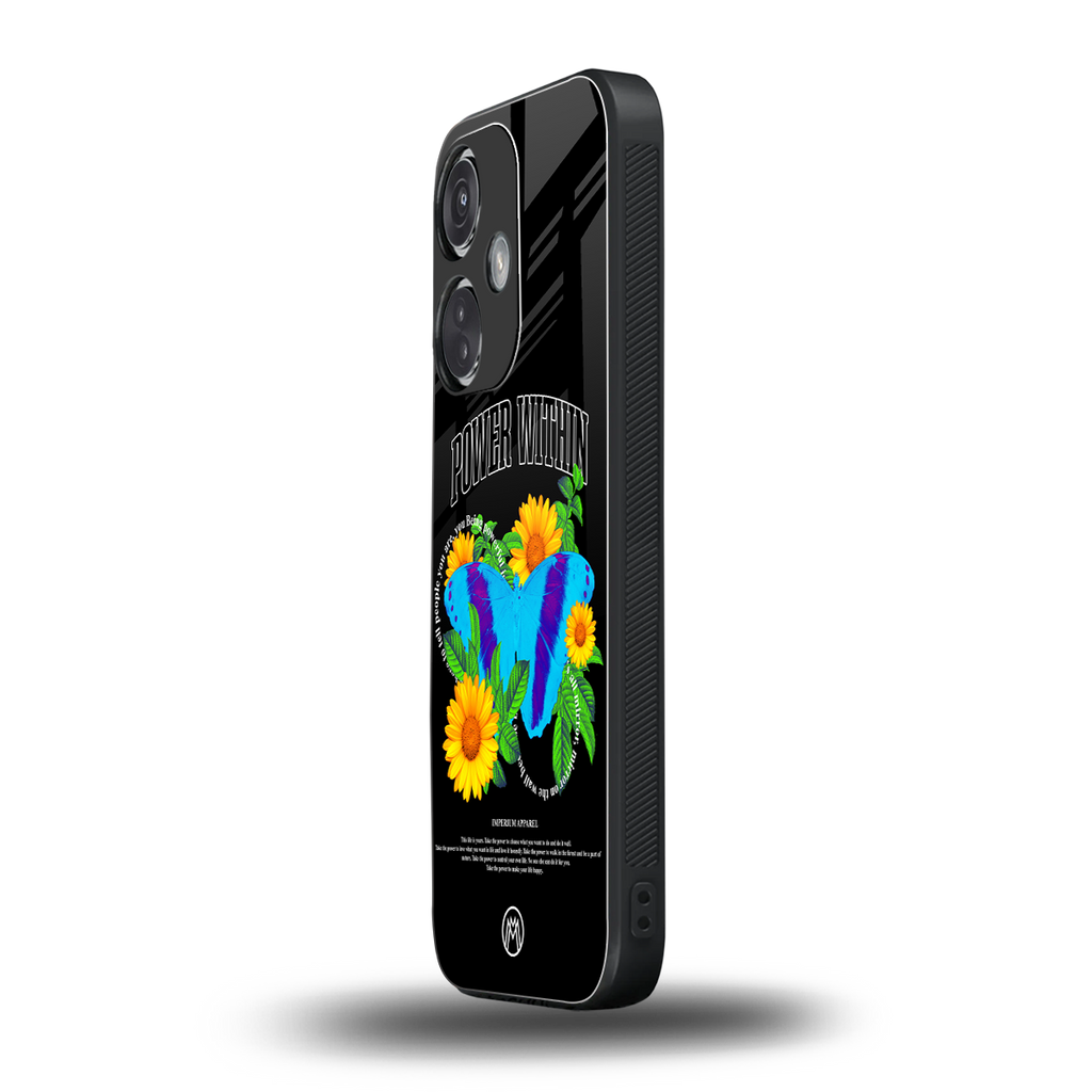 power within back phone cover | glass case for oneplus nord ce 3