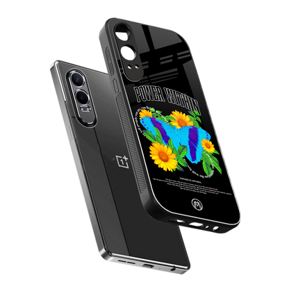 power within back phone cover | glass case for oneplus nord ce 4 lite