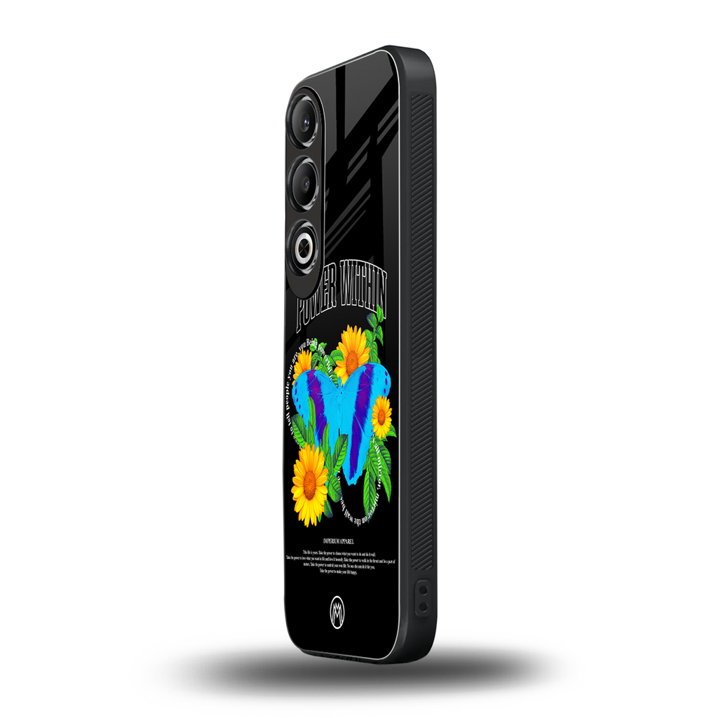 power within back phone cover | glass case for oneplus nord ce 4