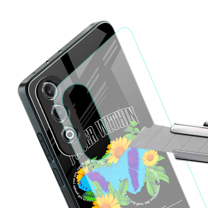 power within back phone cover | glass case for oneplus nord ce 4