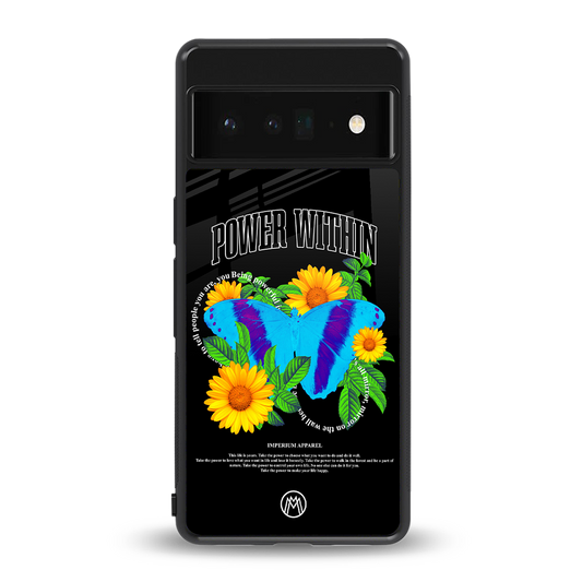 power within back phone cover | glass case for google pixel 6 pro