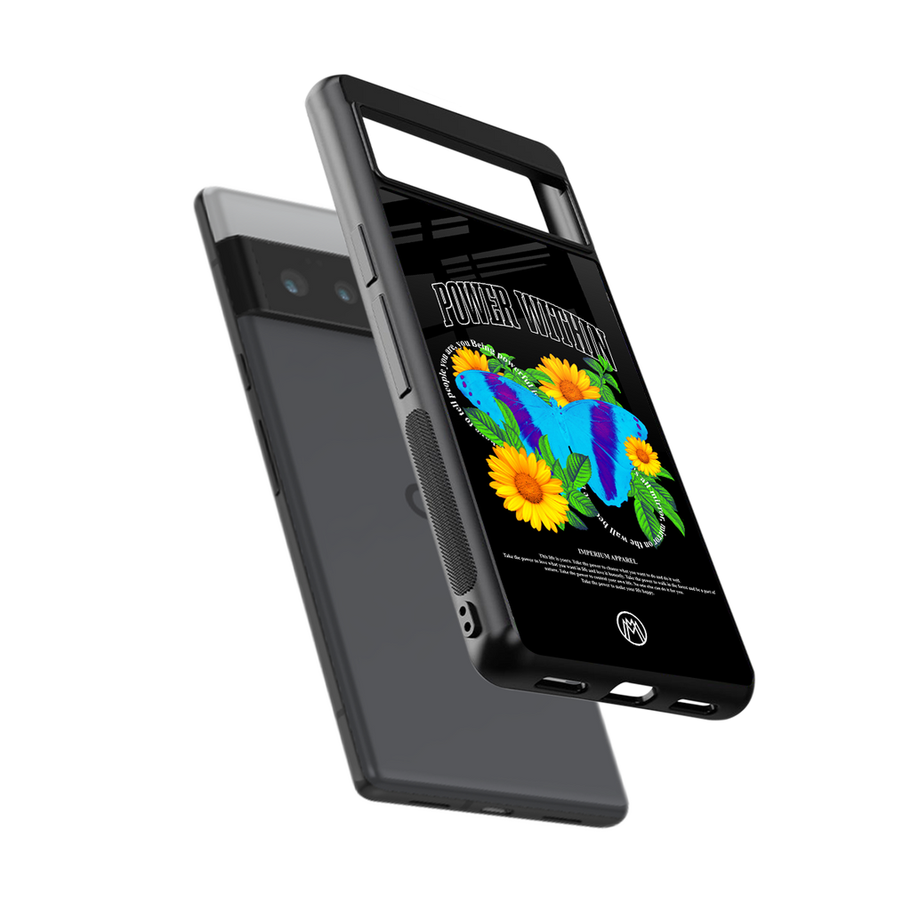 power within back phone cover | glass case for google pixel 6 pro