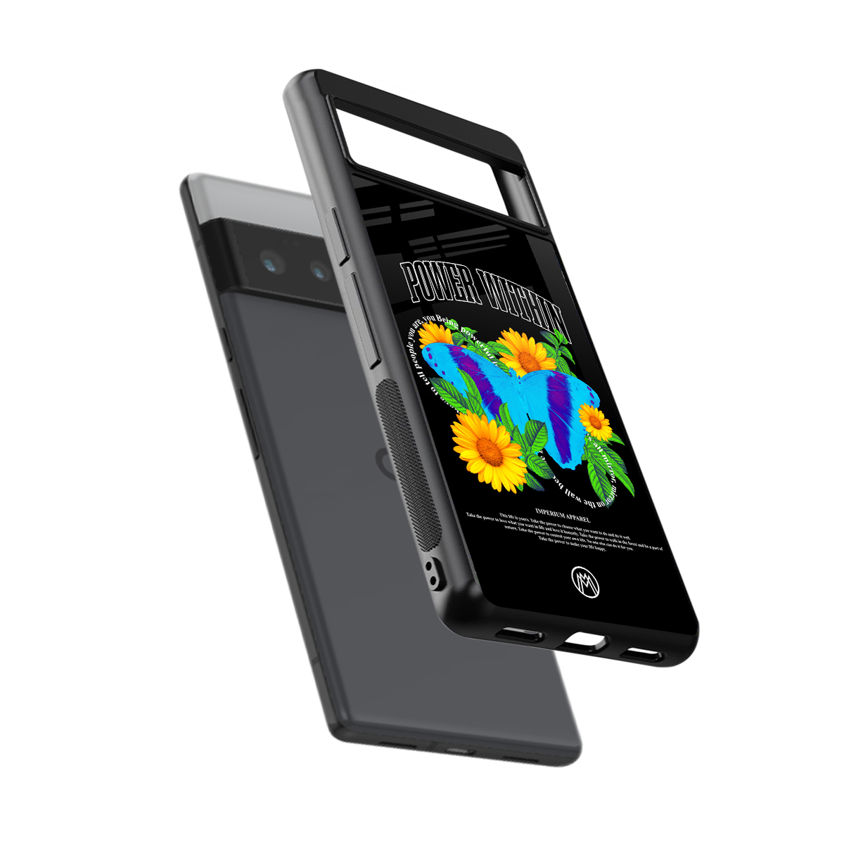 power within back phone cover | glass case for google pixel 6 pro