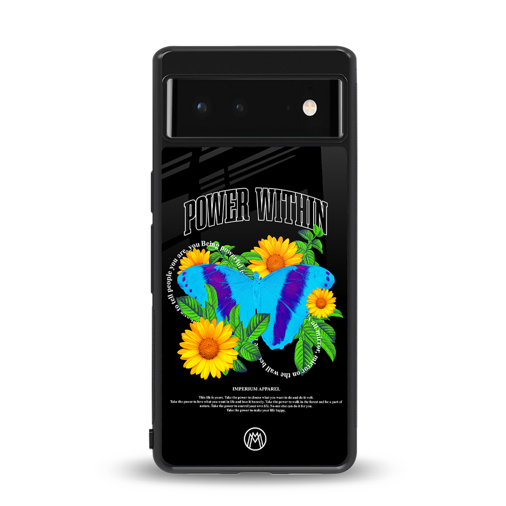 power within back phone cover | glass case for Google Pixel 6A