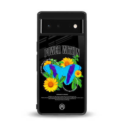 power within back phone cover | glass case for Google Pixel 6A