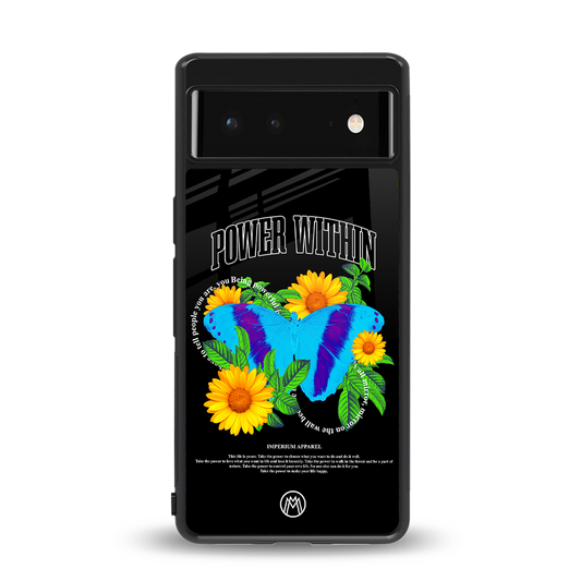 power within back phone cover | glass case for Google Pixel 6A