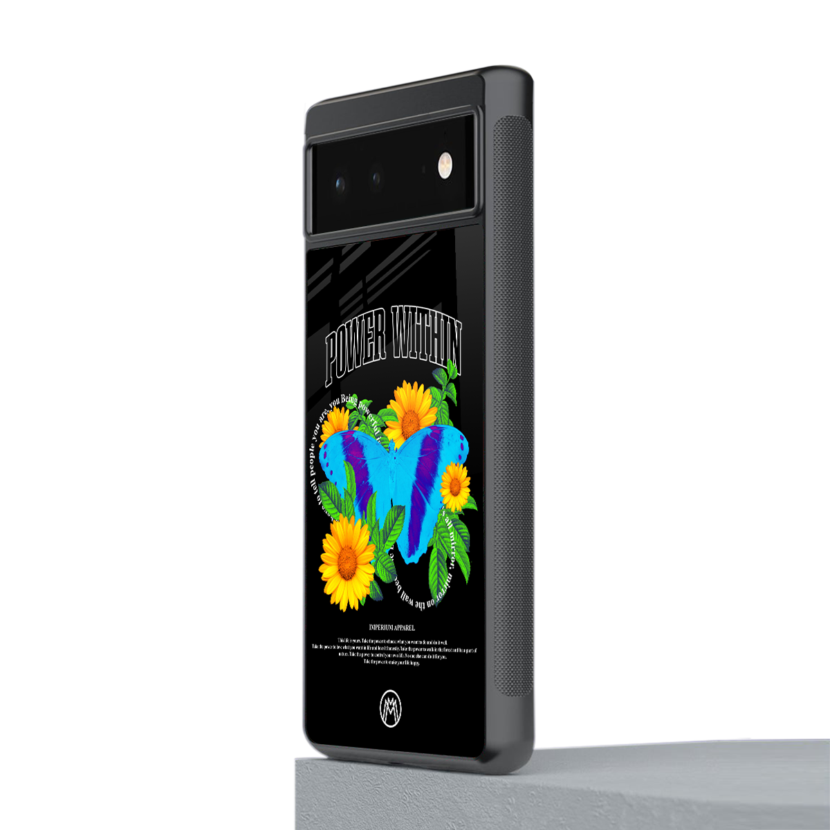 power within back phone cover | glass case for google pixel 6
