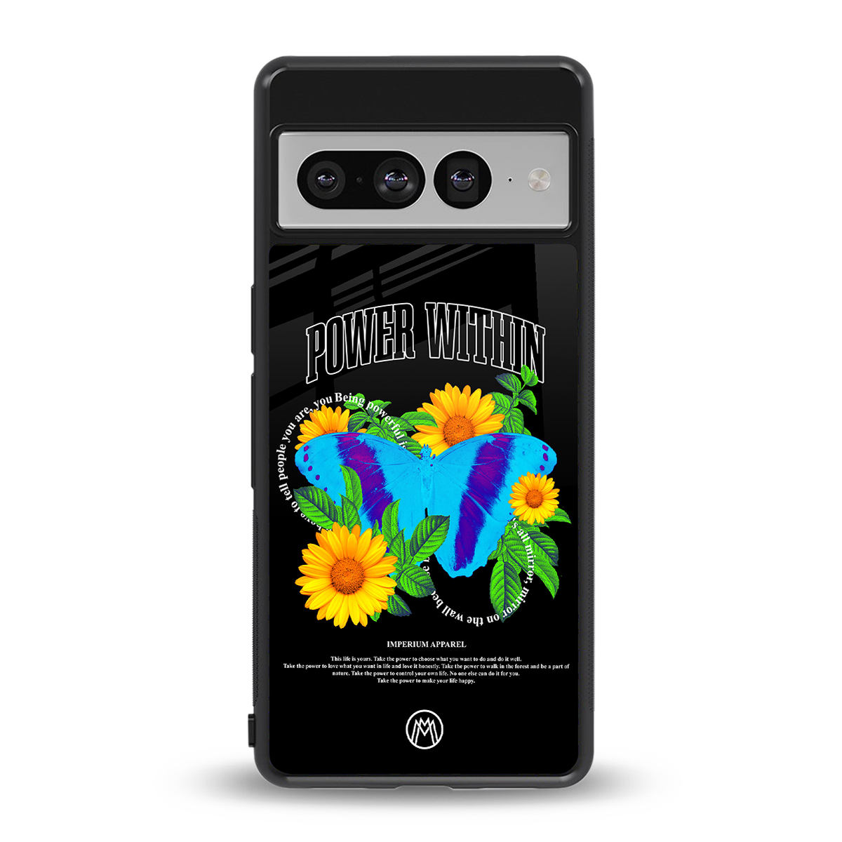 power within back phone cover | glass case for google pixel 7 pro