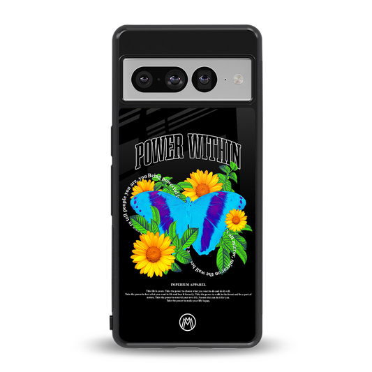 power within back phone cover | glass case for google pixel 7 pro