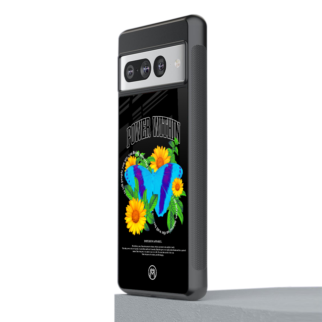 power within back phone cover | glass case for google pixel 7 pro