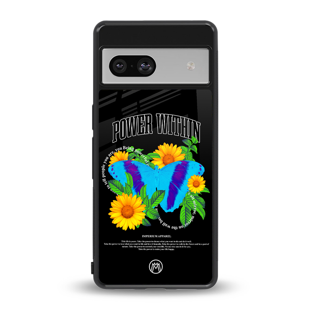 power within back phone cover | glass case for Google Pixel 7