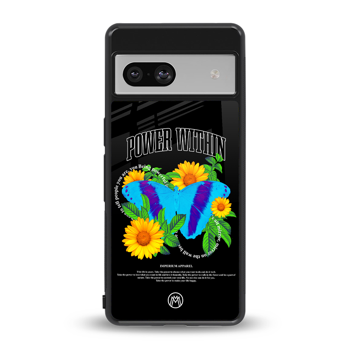 power within back phone cover | glass case for Google Pixel 7