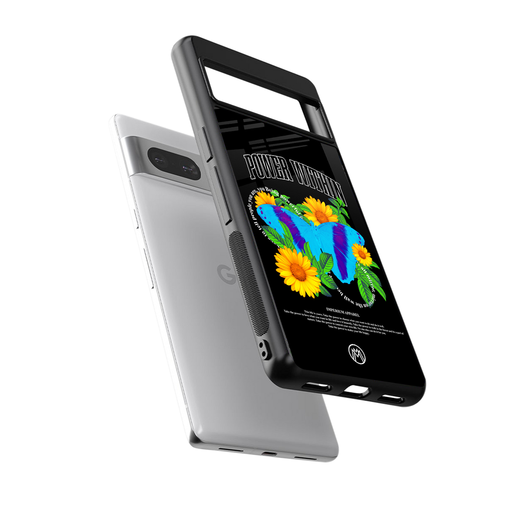 power within back phone cover | glass case for Google Pixel 7A