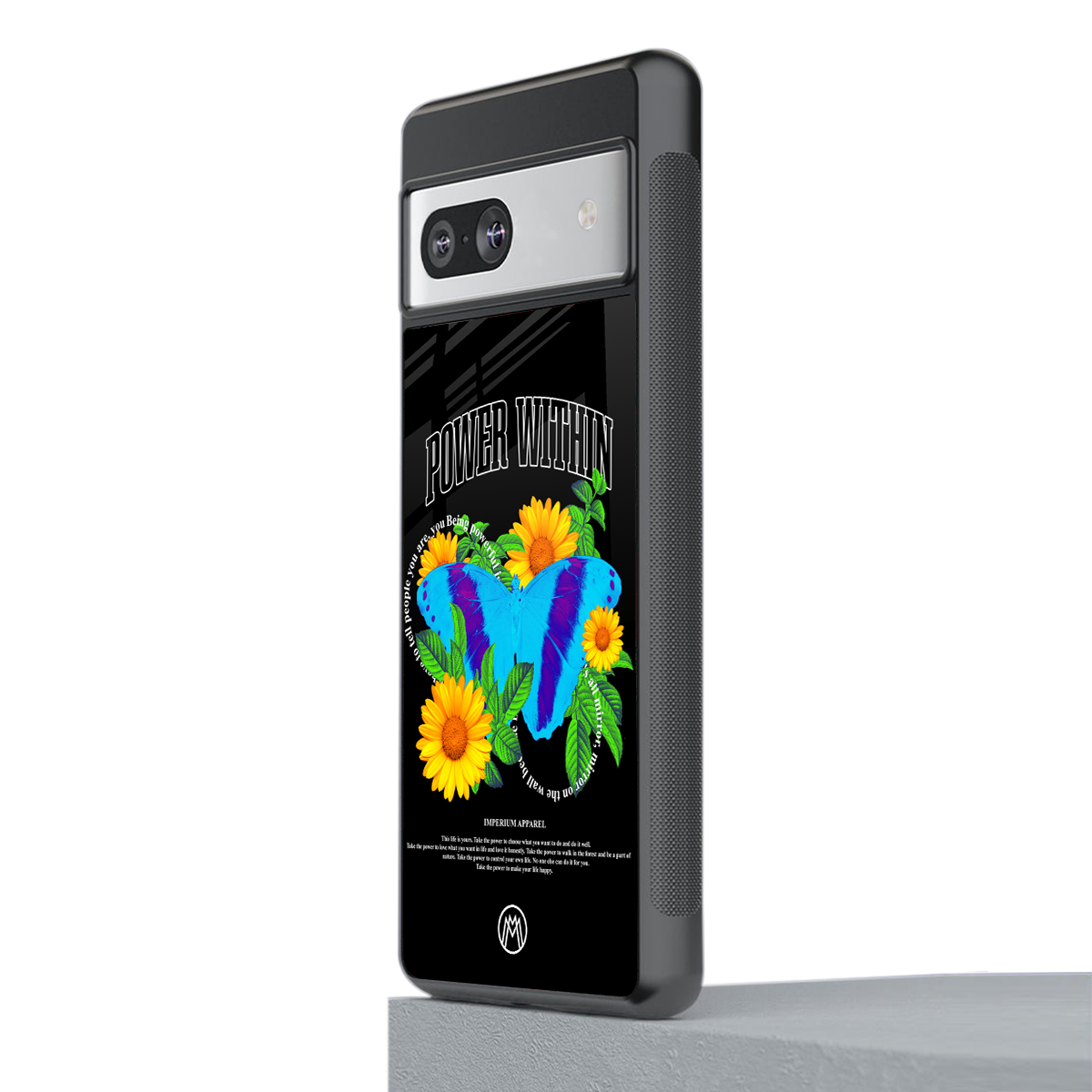 power within back phone cover | glass case for Google Pixel 7