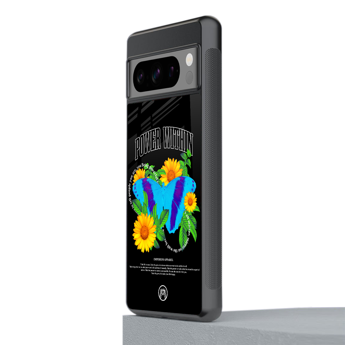 power within back phone cover | glass case for google pixel 8 pro