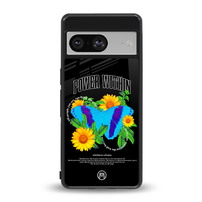 power within back phone cover | glass case for Google Pixel 8
