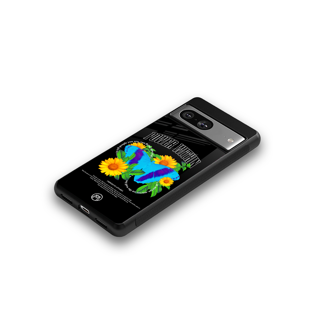 power within back phone cover | glass case for Google Pixel 8