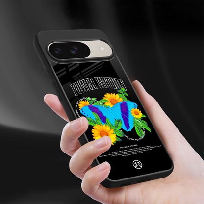 power within back phone cover | glass case for google pixel 9