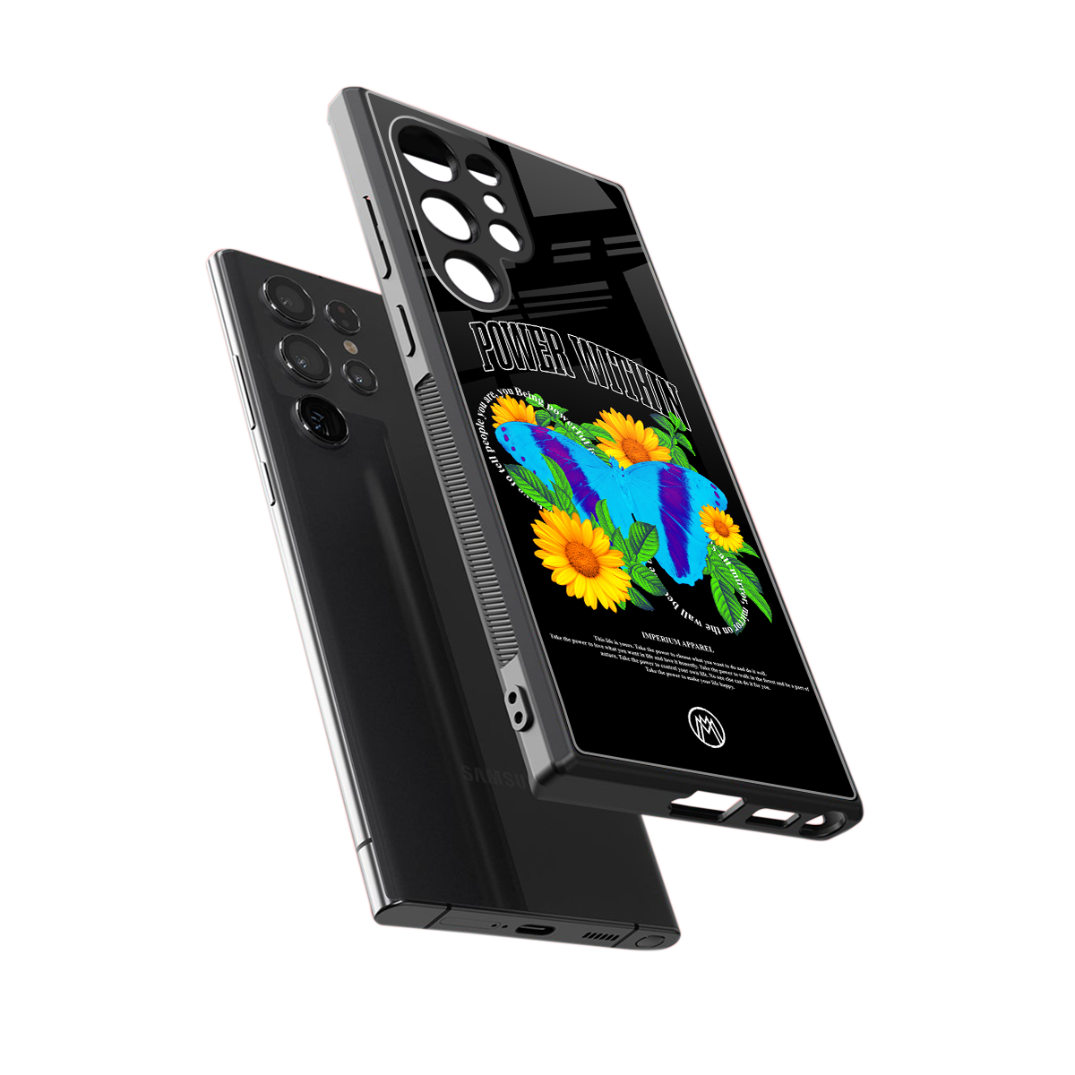 power within back phone cover | glass case for samsung galaxy s23 ultra