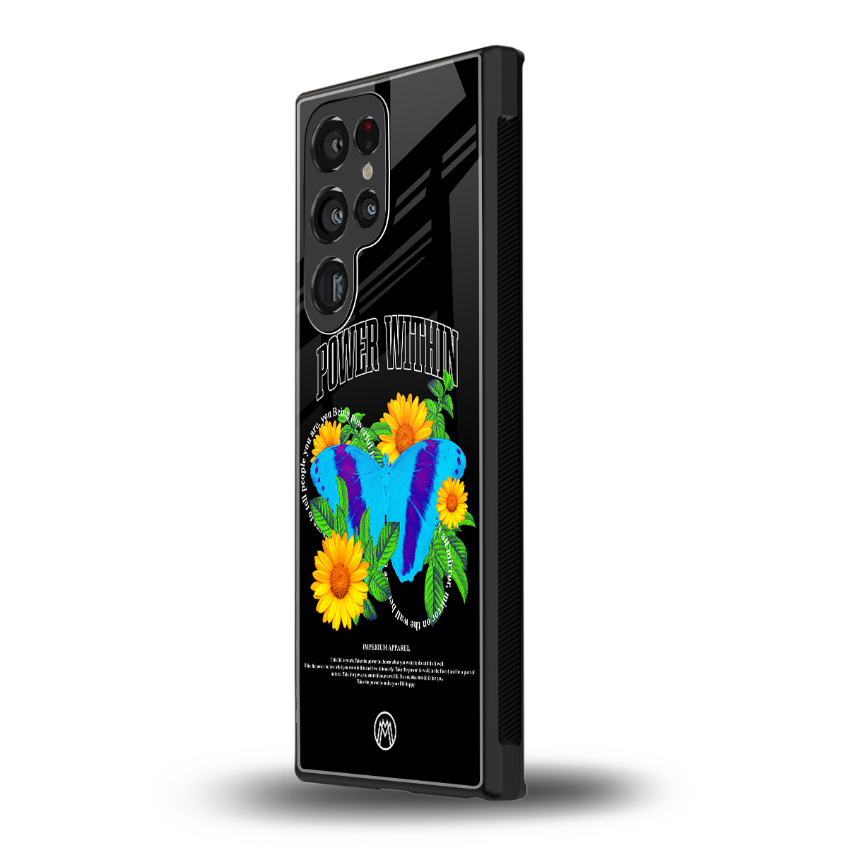 power within back phone cover | glass case for samsung galaxy s23 ultra