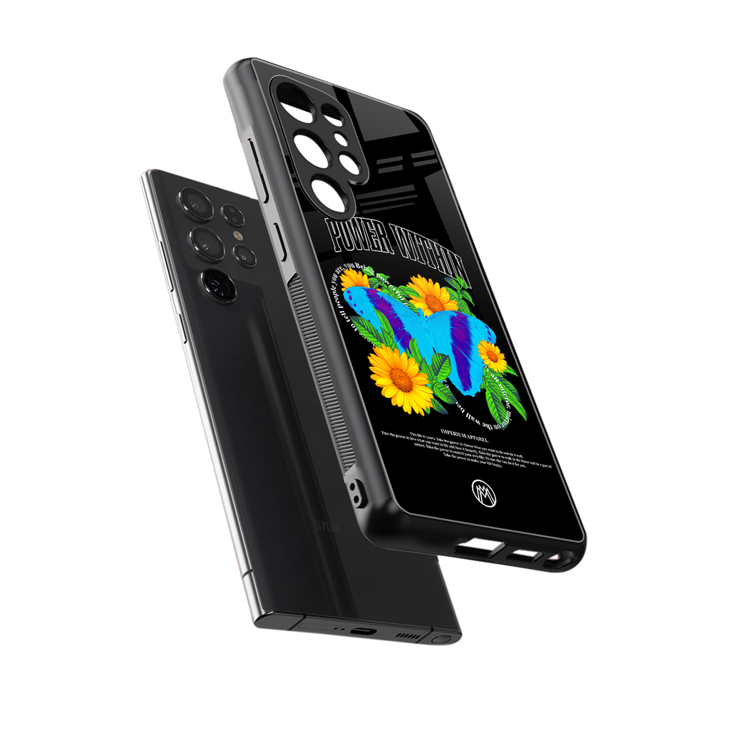 power within back phone cover | glass case for samsung galaxy s25 ultra