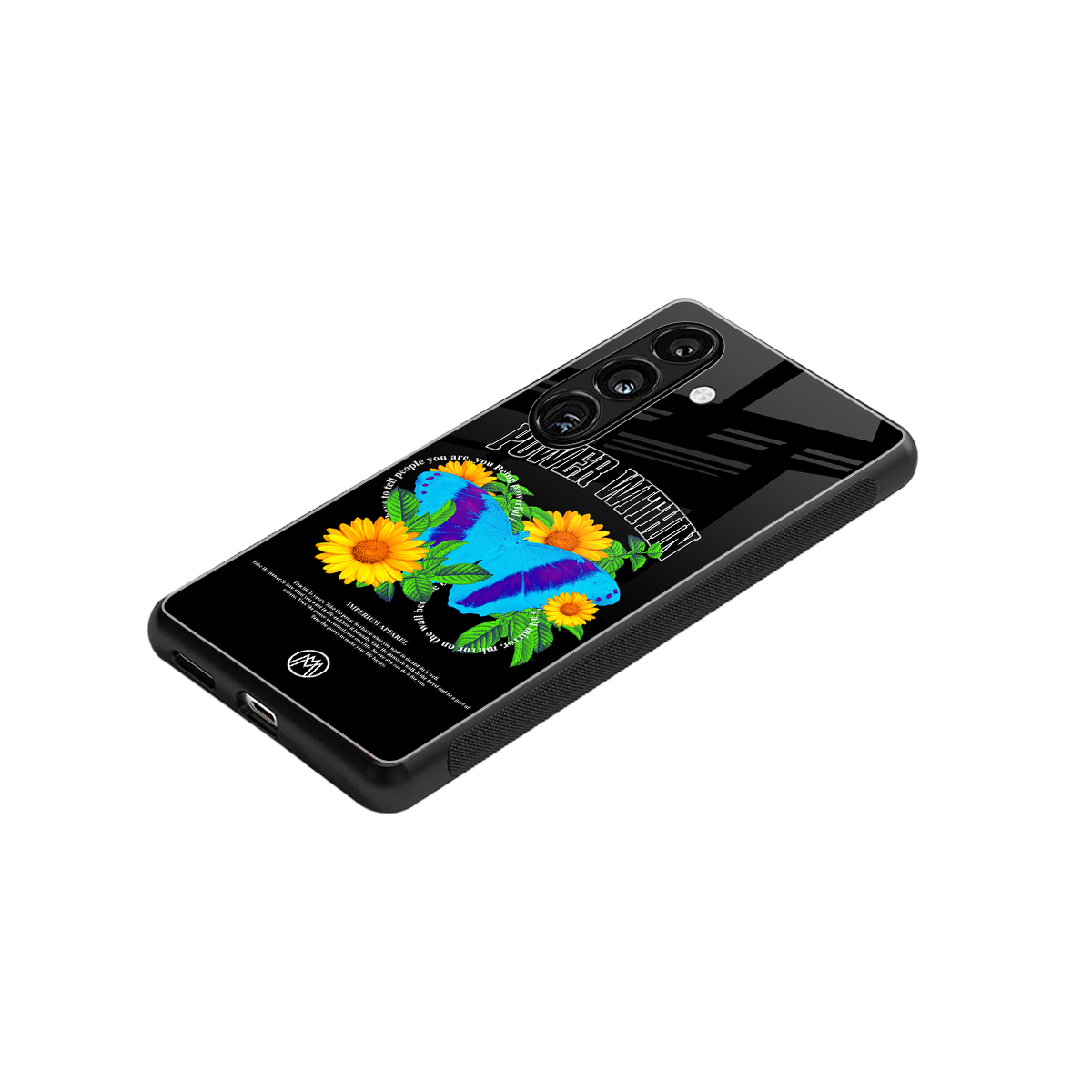 power within back phone cover | glass case for samsung galaxy s23 plus