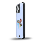 powerpuff girls cartoon back phone cover | glass case for iphone 16 pro max
