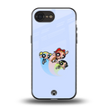 powerpuff girls cartoon back phone cover | glass case for iphone 16e