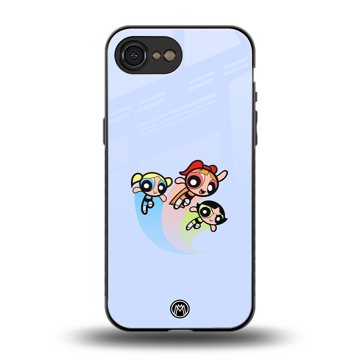 powerpuff girls cartoon back phone cover | glass case for iphone 16e
