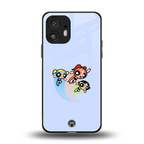 powerpuff girls cartoon back phone cover | glass case for nothing phone 2