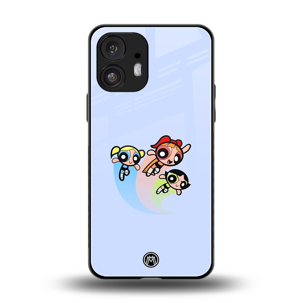 powerpuff girls cartoon back phone cover | glass case for nothing phone 2
