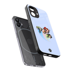 powerpuff girls cartoon back phone cover | glass case for nothing phone 2