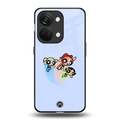 powerpuff girls cartoon back phone cover | glass case for oneplus nord 3