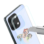 powerpuff girls cartoon back phone cover | glass case for oneplus nord 3