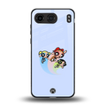 powerpuff girls cartoon back phone cover | glass case for oneplus nord 4