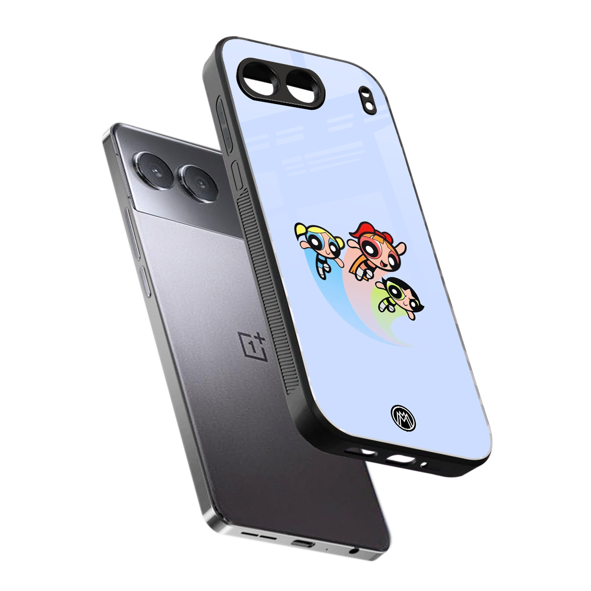 powerpuff girls cartoon back phone cover | glass case for oneplus nord 4