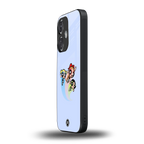 powerpuff girls cartoon back phone cover | glass case for oneplus nord ce 3