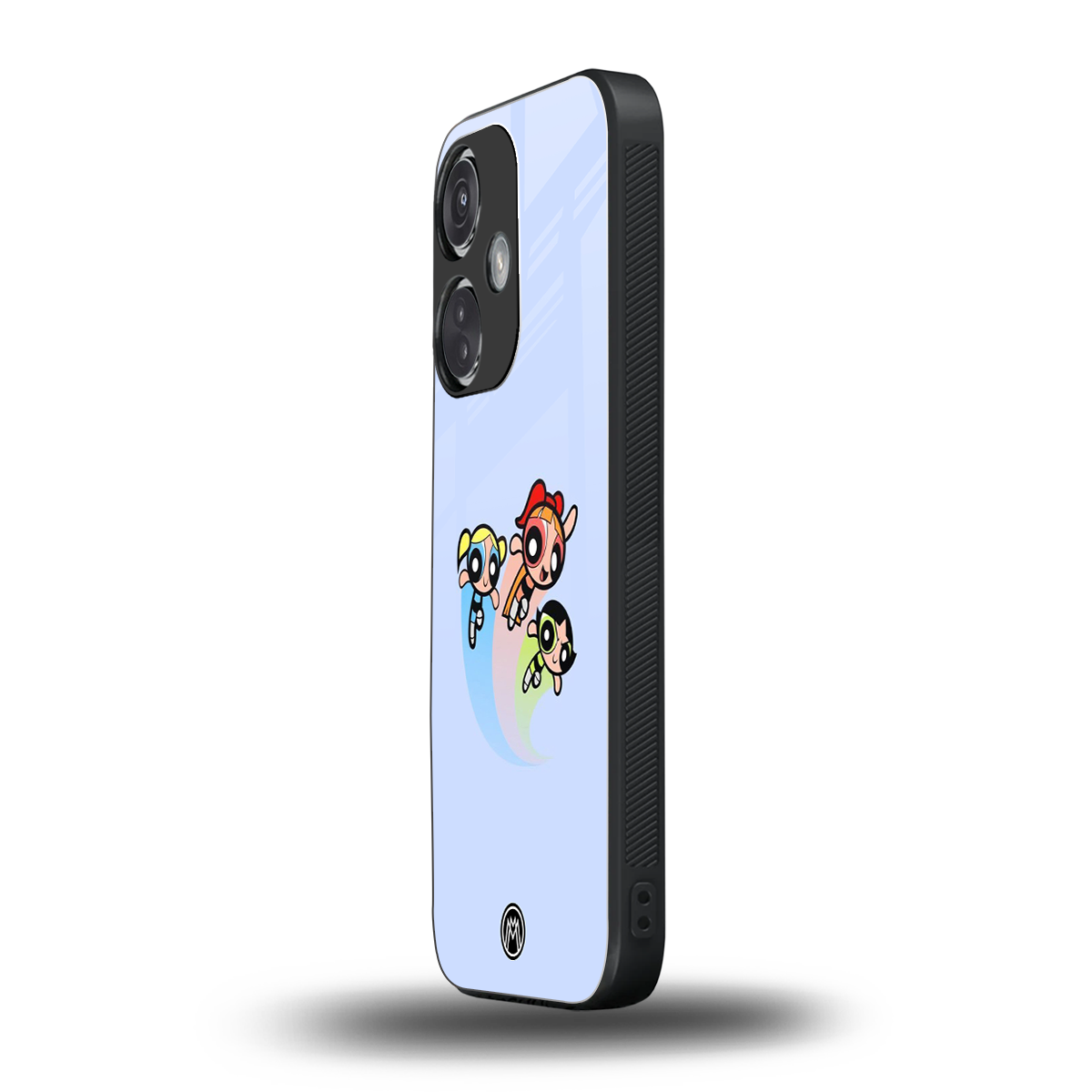 powerpuff girls cartoon back phone cover | glass case for oneplus nord ce 3