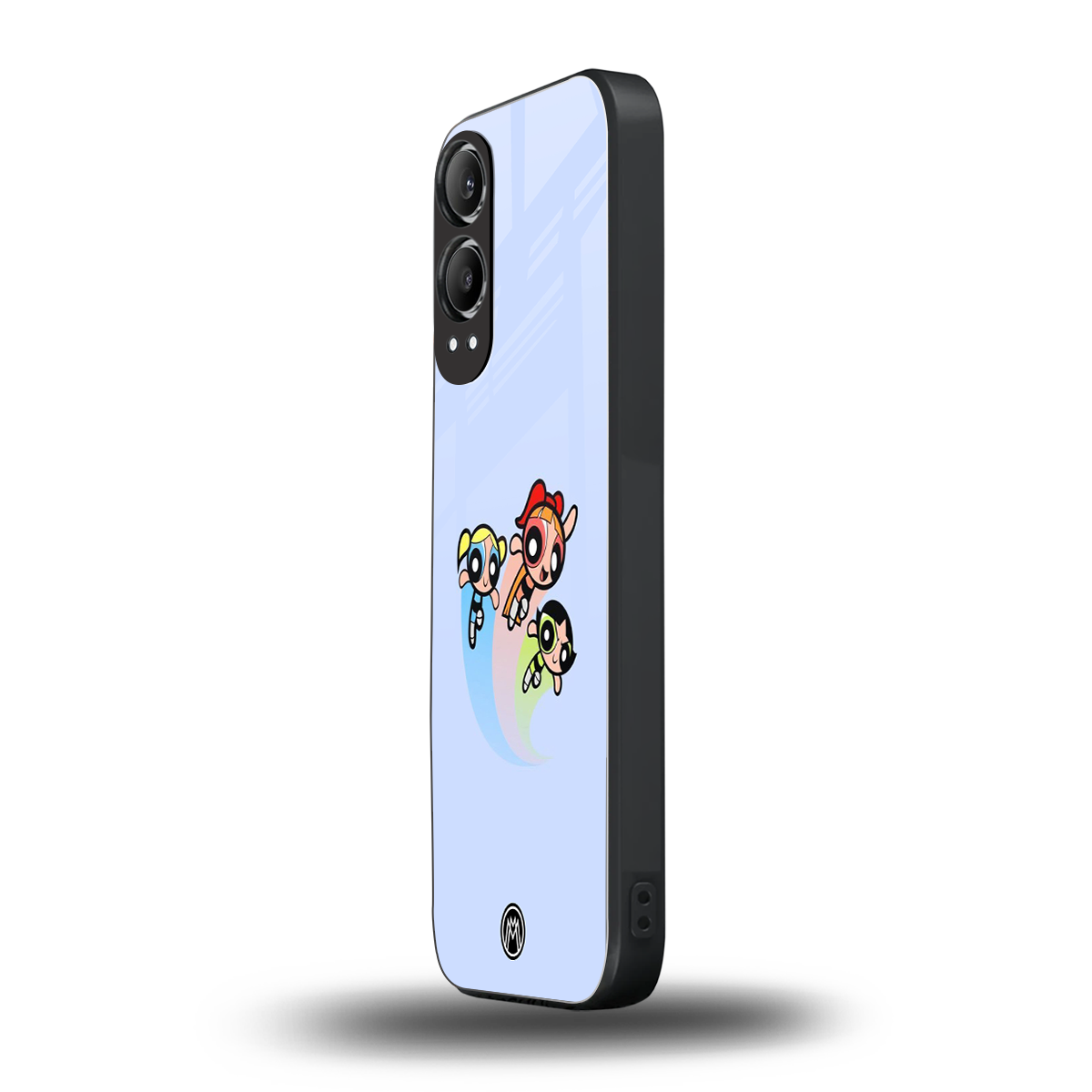 powerpuff girls cartoon back phone cover | glass case for oneplus nord ce 4 lite