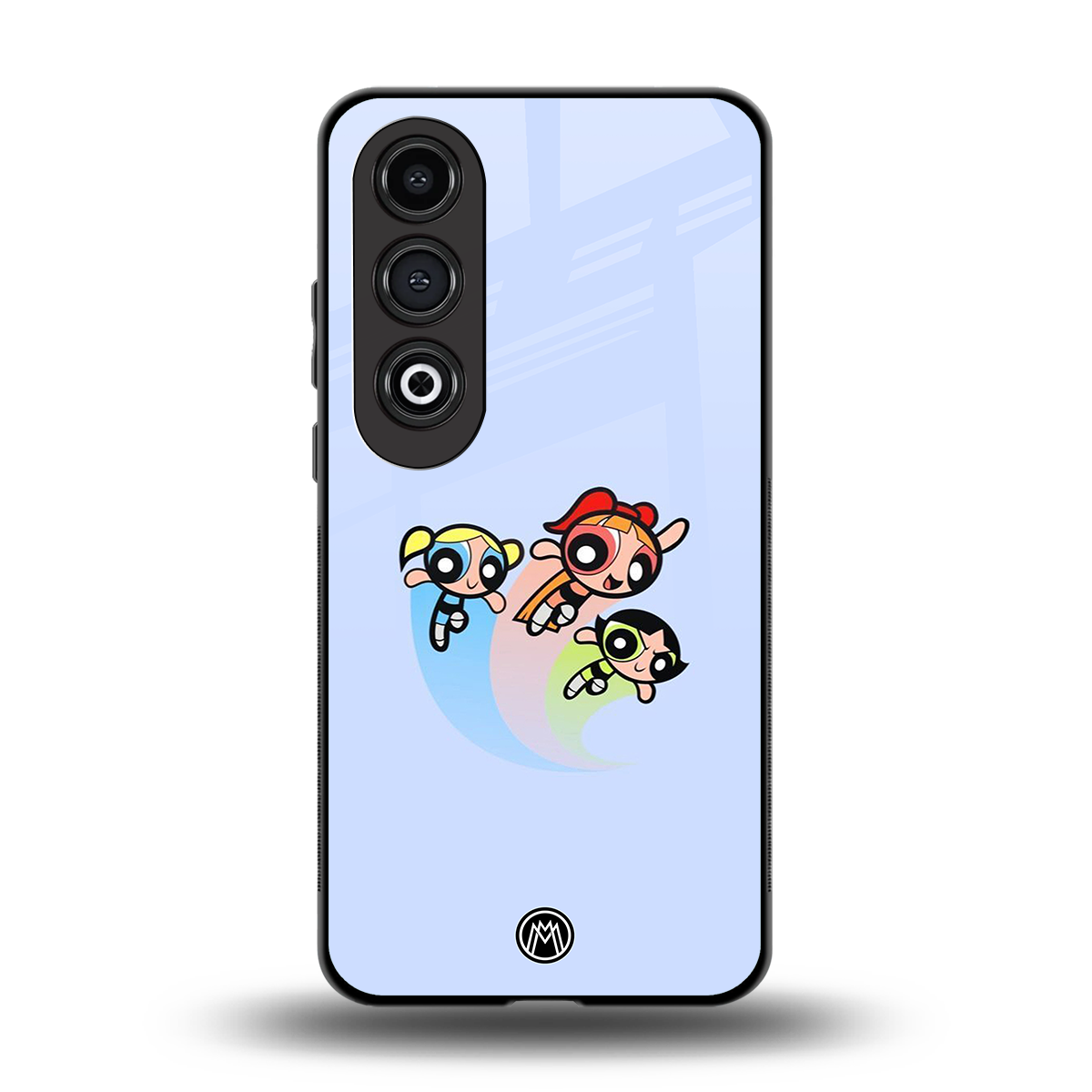 powerpuff girls cartoon back phone cover | glass case for oneplus nord ce 4