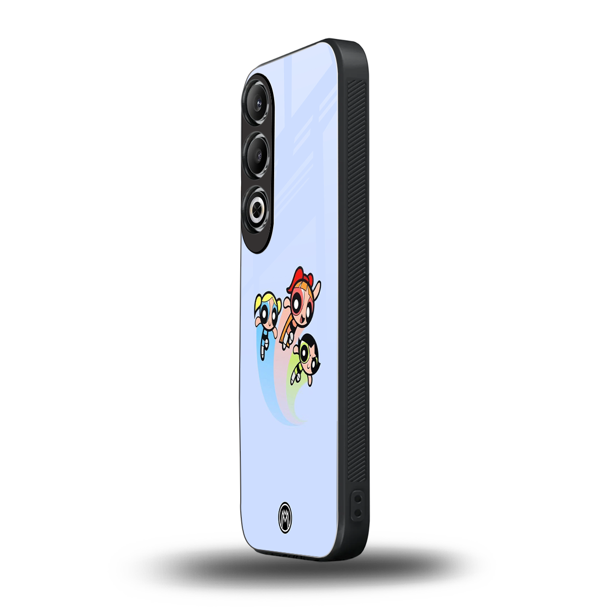 powerpuff girls cartoon back phone cover | glass case for oneplus nord ce 4