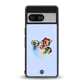 powerpuff girls cartoon back phone cover | glass case for Google Pixel 8