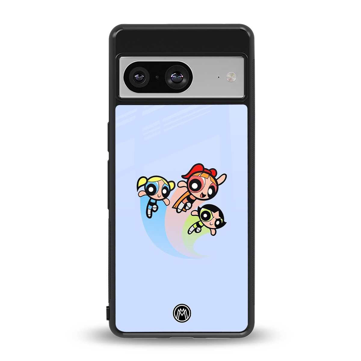 powerpuff girls cartoon back phone cover | glass case for Google Pixel 8