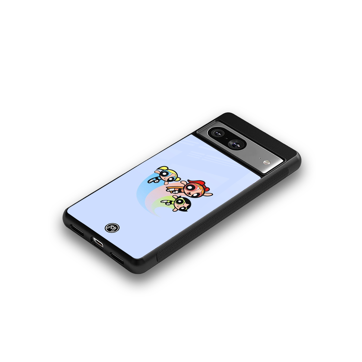 powerpuff girls cartoon back phone cover | glass case for Google Pixel 8
