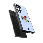 powerpuff girls cartoon back phone cover | glass case for samsung galaxy s25 ultra