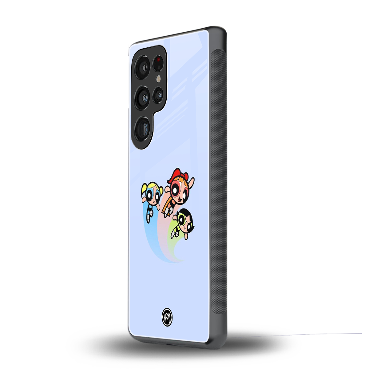 powerpuff girls cartoon back phone cover | glass case for samsung galaxy s25 ultra
