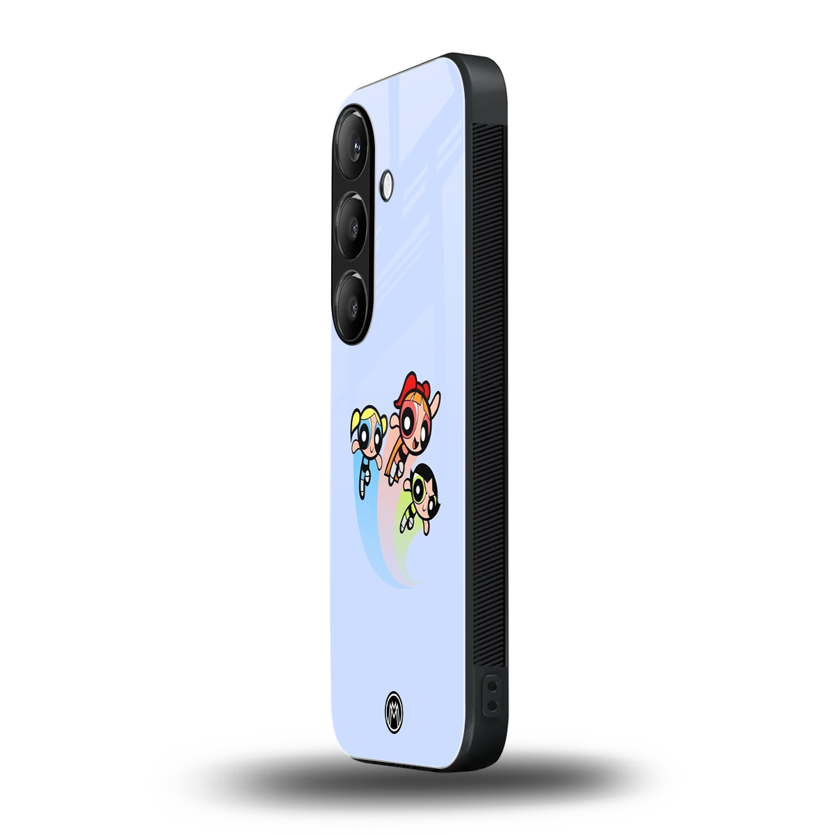 powerpuff girls cartoon back phone cover | glass case for samsung galaxy s25 plus