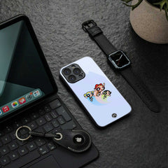 PowerPuff Girls Cartoon Phone Cover | Glass Case